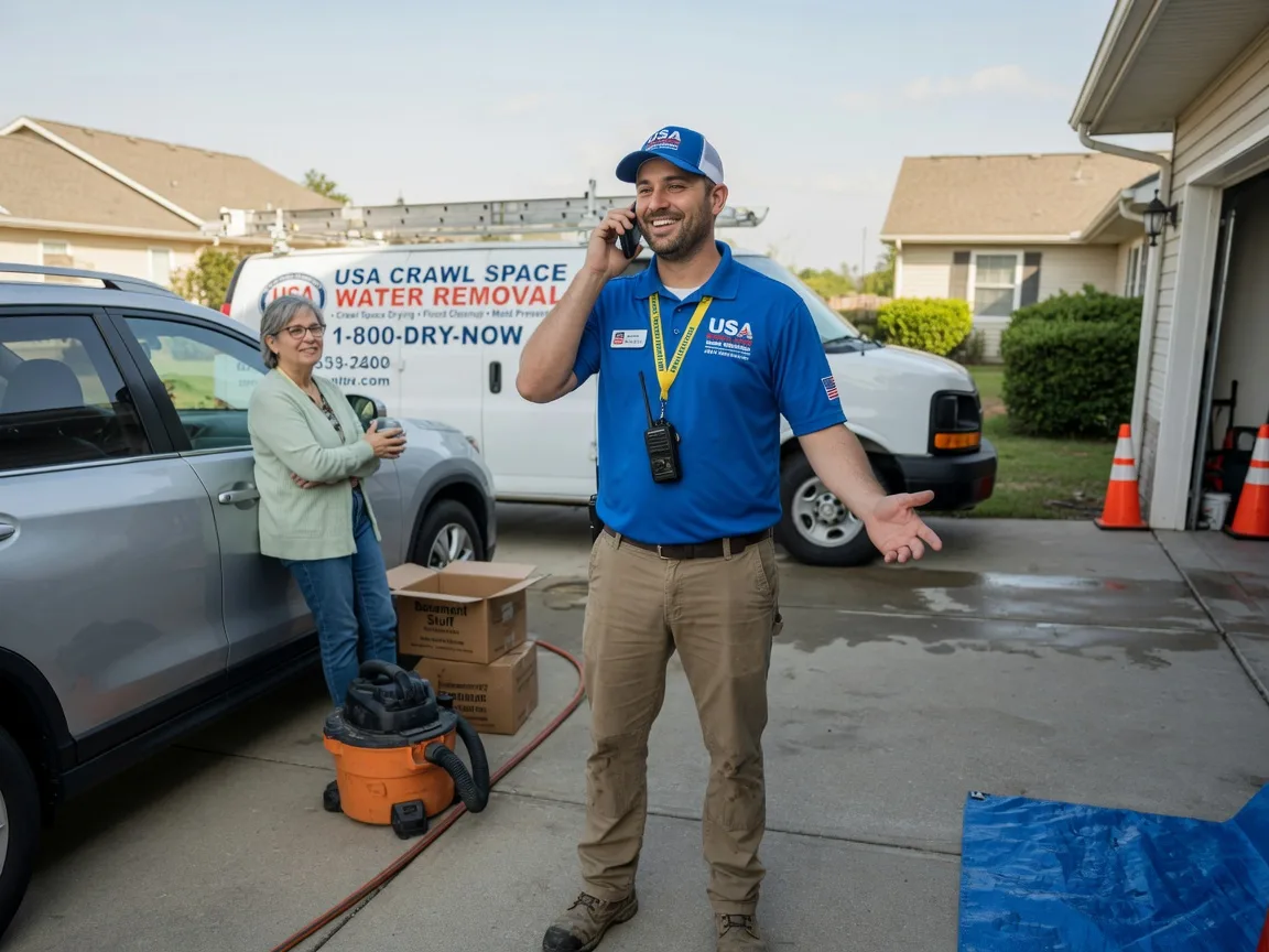 Crawl Space Water Removal Ada, OK FAQs